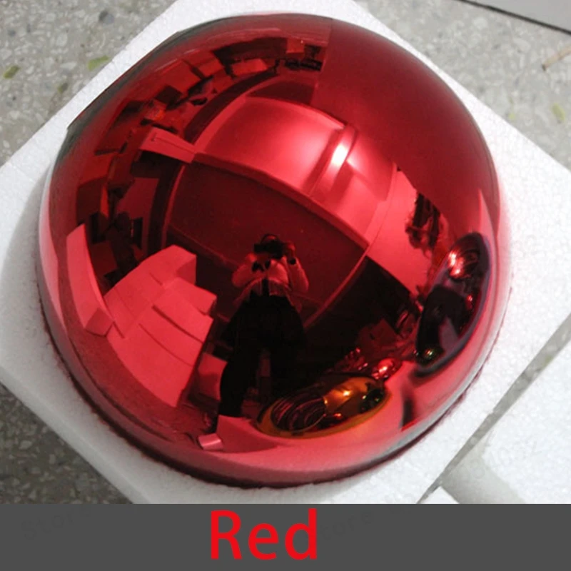 Red BDBQBL современные зеркальные стеклянные шаровые подвесные светильники Глобус абажур подвесной светильник блеск светодиодный светильник - Цвет корпуса: Red