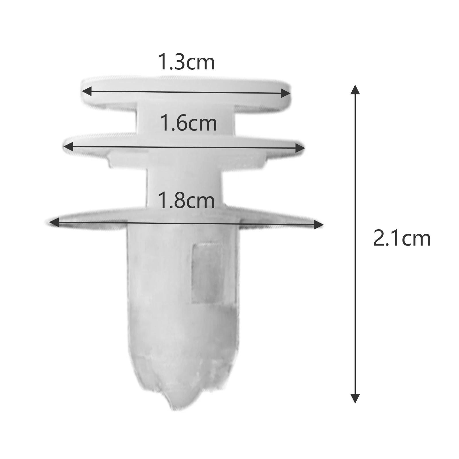 べじくり 10Pcs Nylon Door Panel Push Type Retainer Clips 6505539-AA for