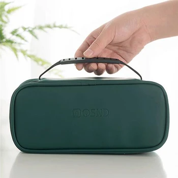 

New Hot Sale Causal Polyester Cosmetic Bag Women Men Travel Waterproof Toiletry Bag Wash Shower Makeup Organizer Portable Bag