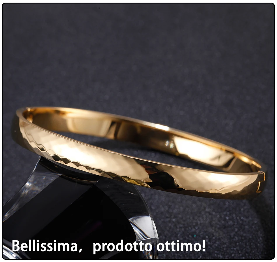  Stainless Steel Bangles Bracelets women (6)