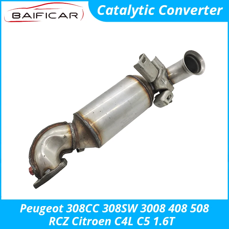 Новый подлинный каталитический конвертер Baificar для Peugeot 308CC 308SW 3008 408 508 RCZ Citroen C4L C5 1 6