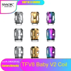 3 шт./лот Оригинал SMOK TFV8 маленьких V2 замена катушки A1/A2/A3 головки катушки для курения видов E cigaretees комплект