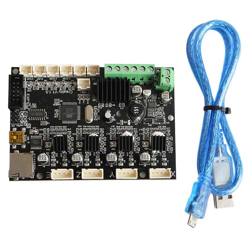 

3D Printer Parts Motherboard Silent V1.1.5 Mainboard 24V Power Input For Ender 3/Ender-3 Pro/Ender-5