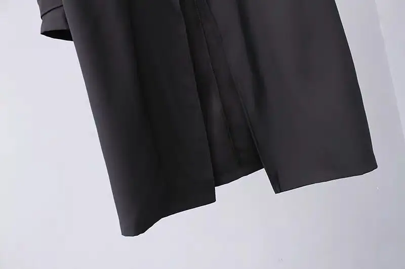 Крупногабаритных женщин ветровка корейская версия длинная lapel над коленом Windbreaker Дамы Пальто длинный рукав свободный пальто куртку
