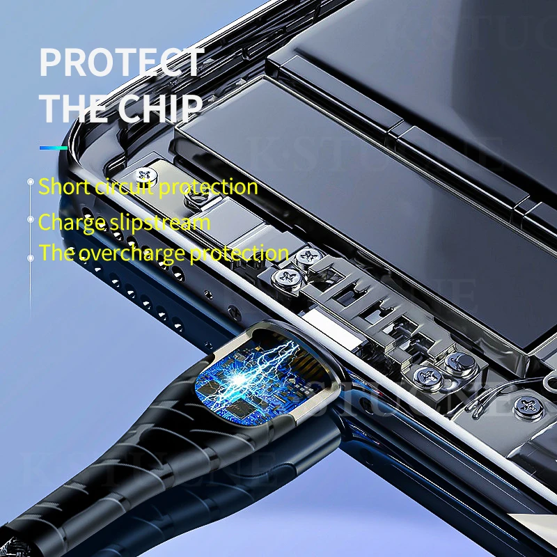 KSTUCNE 3A микро USB кабель 1 м Быстрая зарядка 3,0 Быстрая зарядка данных телефон кабель для samsung S6 S7 huawei Xiaomi LG планшет Microusb