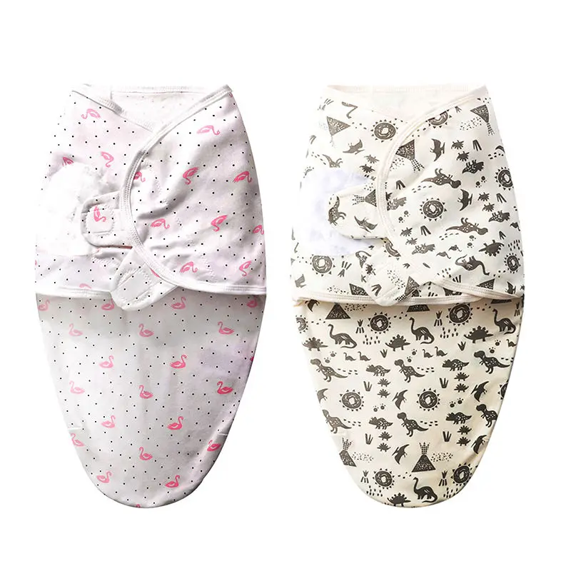 

2020 Newborn Babies Sleeping Bags Baby Cocoon Swaddle Wrap Envelope 100%Cotton 0-3 Months Baby Blanket Swaddling Wrap Sleepsack