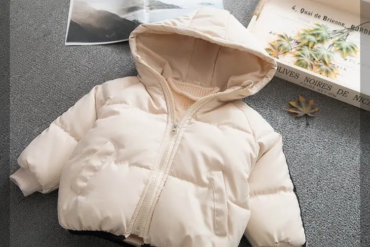 Baby Cotton-padded Jacket Winter New Style Girls BOY'S Winter Cotton-padded Clothes Thick Infant CHILDREN'S Cotton Clothes 1-2-3
