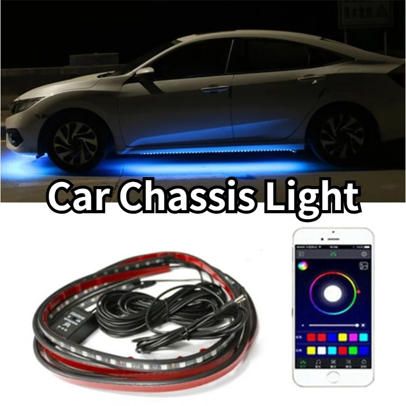 Автомобиль под шасси Underglow полосы светодиодный светильник аксессуары украшения