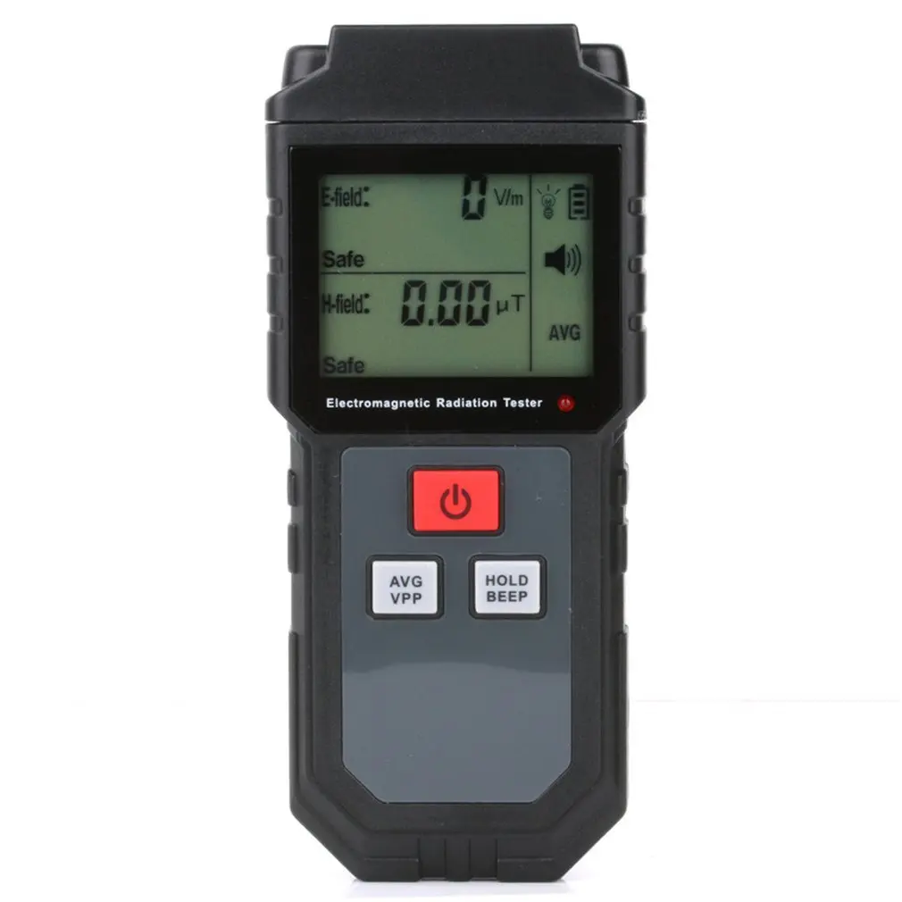 

RZ825 Electromagnetic Field Radiation Tester EMF Meter Counter Digital Dosimeter LCD Detector Measurement for Computer Phone