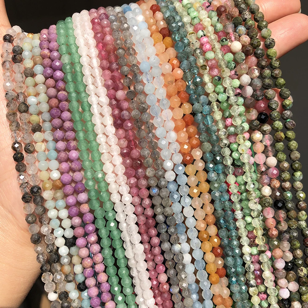 Természetes faceted sunstone labradorite jaspers agates lapis lazuli amazonite Opál Kő- gyöngyök számára DIY ékszer Gyártás Karcsat 15''