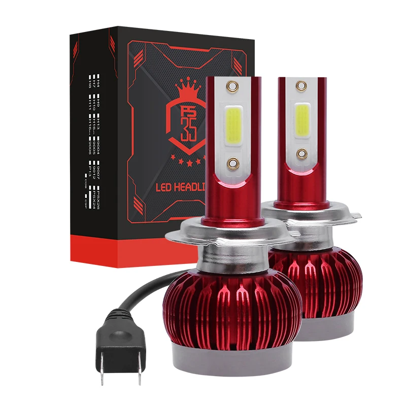 

Car LED Headlights H7 Cold White 6000K DOB 6063 Aluminum Hot Selling