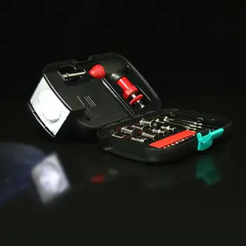 

Multifunction Repair Tool Set Universal Kit Car Household Socket Wrench Ratchet Screwdriver Lamp Emergency Light