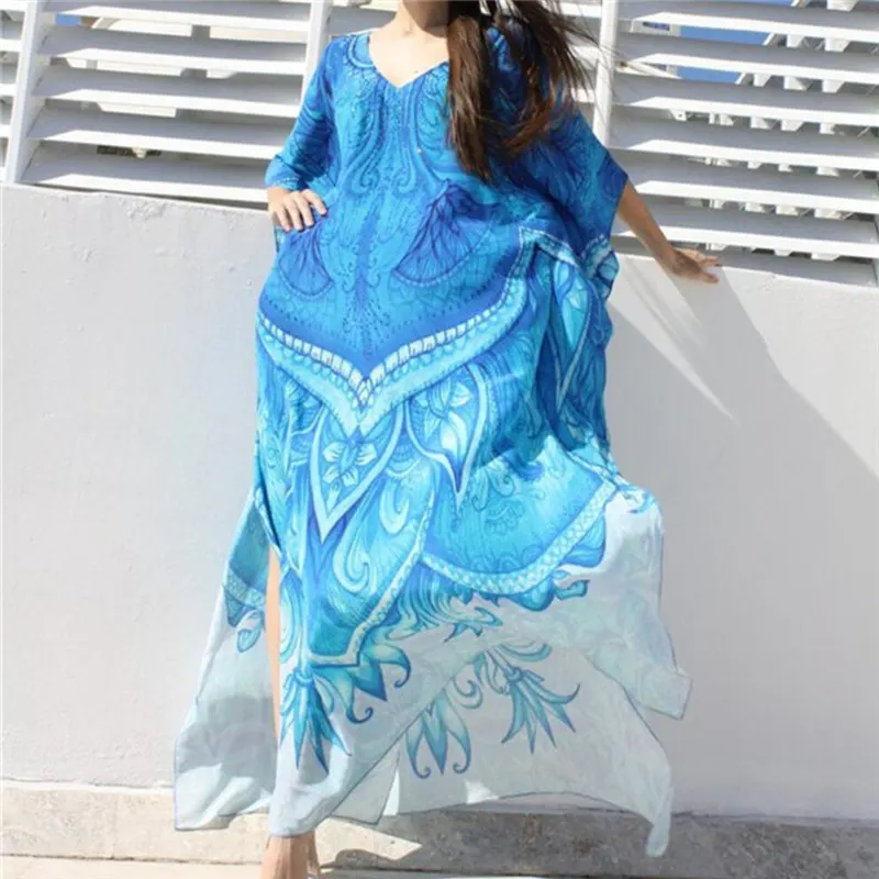 2021 хлопок длинная Пляжная накидка Для женщин платья Robe de Vestidos Playa Bikini Cover up парео