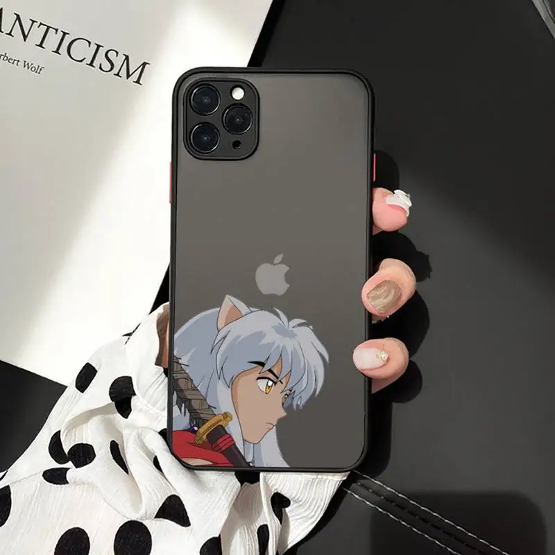 Inuyasha anime matte transparent Case For iPhone 2