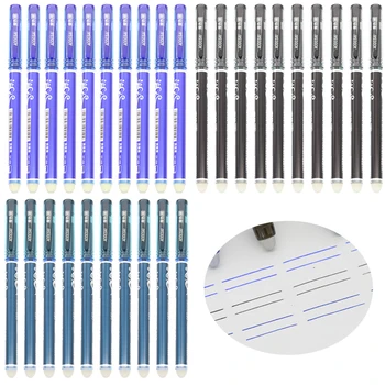 

10 Magic Eraser Pen Eraser Gun Bullet Blue / Black / Blue Ink Accessories School Office Gel Pen Children's Stationery
