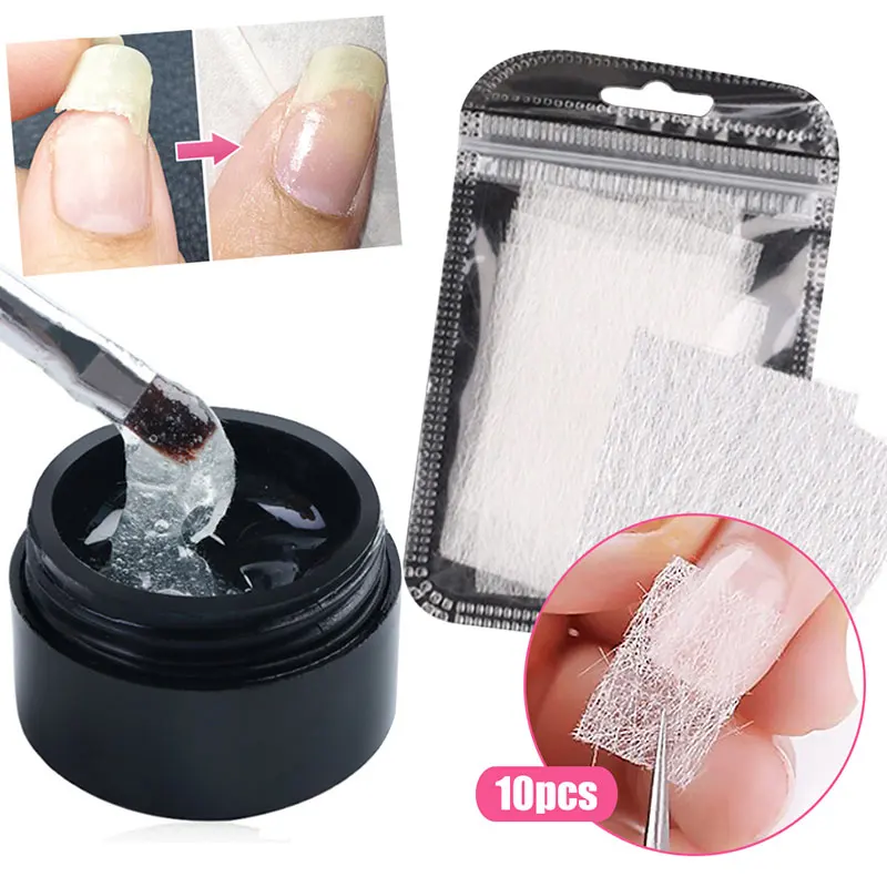 Nail Extension Glue Nail Art Cracked Repair UV Gel Harmless To Nails