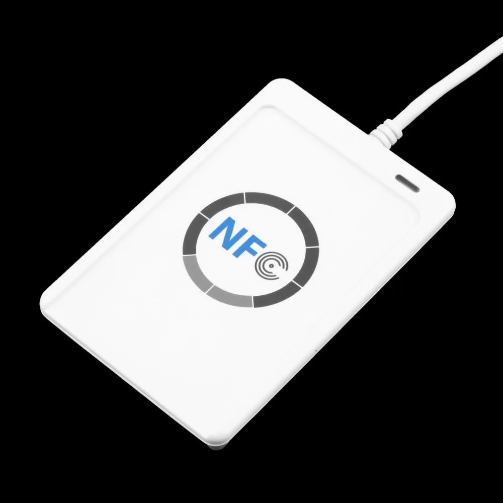 RFID смарт-карта Дубликатор с индикатором Дубликатор записываемый клон по USB S50 13,56 МГц ISO/IEC18092+ 5 шт M1 карты NFC ACR122U