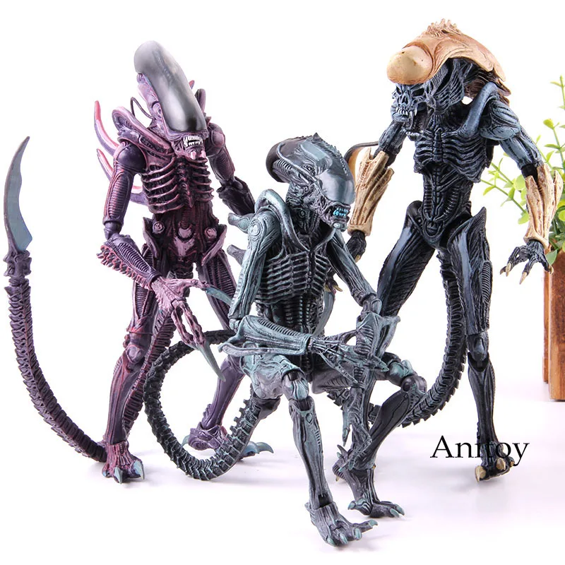 Фигурка арахноида бритва когти Chrysalis Alien PVC NECA Коллекция Модель игрушки AVP пришельцы против. Хищник аркадный вер