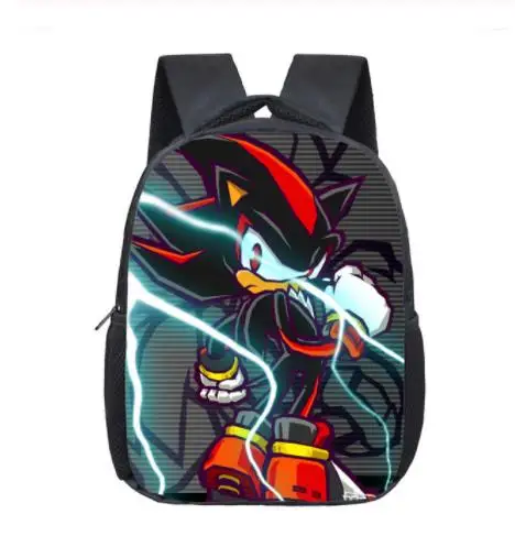 as pictures Детский Sonic Mochilas Рюкзак с ежом ПРЕКРАСНАЯ школьная сумка для мальчиков и девочек прекрасная школьная сумка рюкзак mochila escolar - Цвет: as pictures