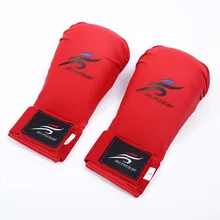 Перчатки для каратэ, Санда, боксерские перчатки, защита рук для взрослых и детей, тренировочная защитная одежда