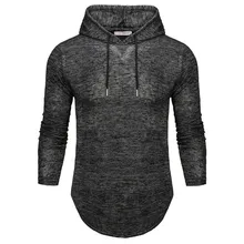 FFXZSJ брендовая мужская повседневная футболка с длинными рукавами и капюшоном, модная и стильная футболка, удобная хлопковая футболка, европейский размер S-2XL