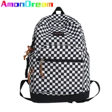 

Fashion Plaid Women Backpack Soft Oxford School Backpacks Boy Bags for Women Top Sale New Light Travel Bags for Girls Back Pack