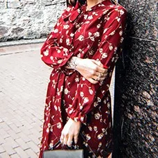 2019-Korean-Women-Chiffon-Dress-Summer-Vintage-Print-Elegant-Long-Sleeve-Floral-Long-Dress-Boho-Vestidos