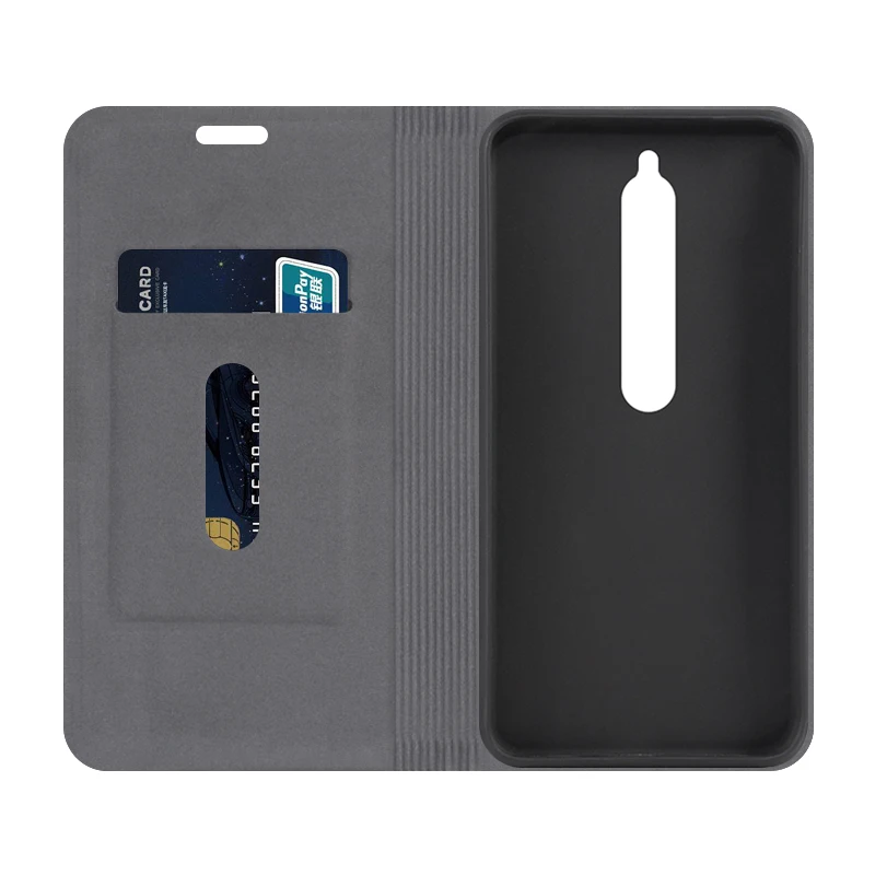 Чехол-бумажник из искусственной кожи для Xiaomi Redmi 8, деловой чехол для телефона Xiaomi Redmi 8, чехол-книжка, Мягкая силиконовая задняя крышка