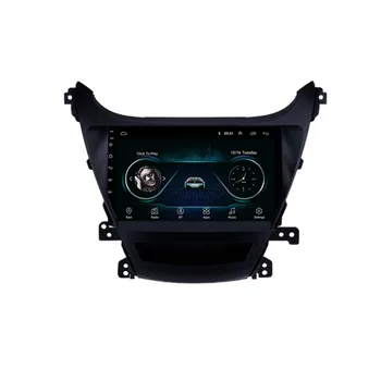 

9" octa-core 1280*720 QLED screen Android 10 Car GPS radio Navigation for Hyundai Elantra Avante 2013-2013