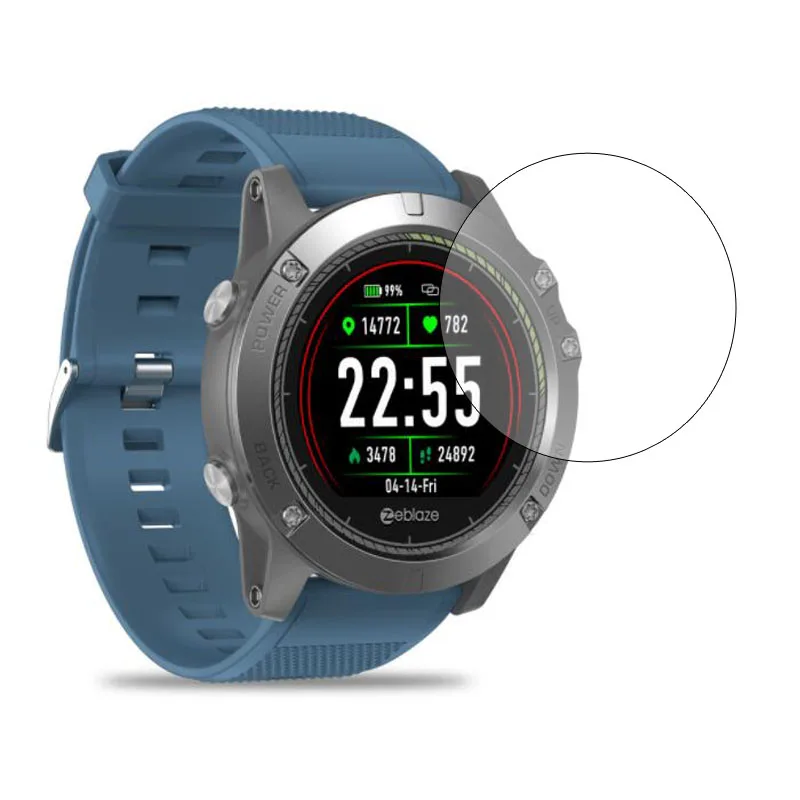 Для Zeblaze VIBE 3 HR Смарт-часы ЖК-дисплей Защитная крышка для экрана Smartwatch защитная