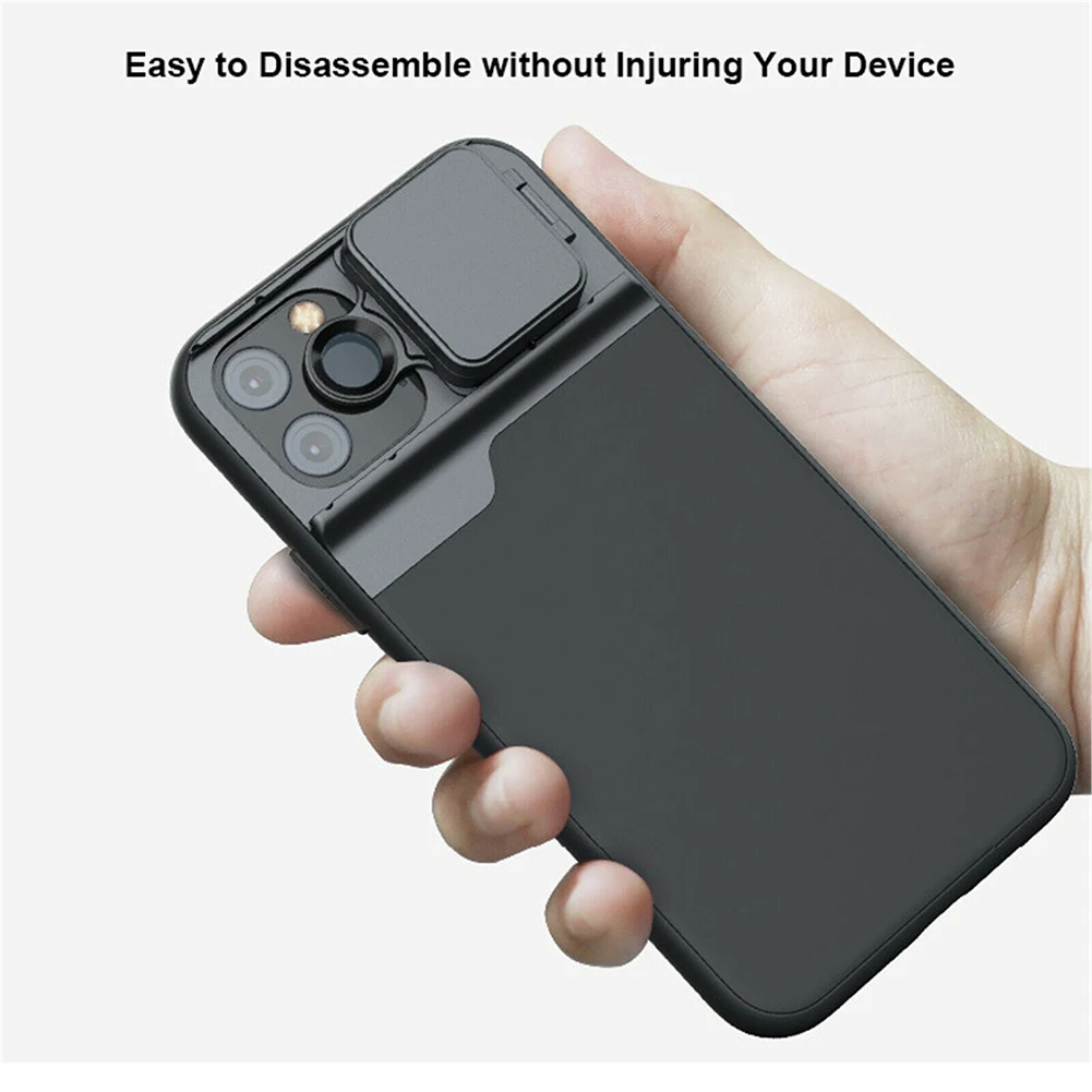 

Spare Protective Case Easy Install Photography Removable Wide Angle Camera Mobile Phone CPL Filter Lens Modify Macro For Apple