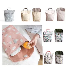 Sacs de maternité imperméable,en tissu, pour couche culotte, soins pour maman et bébé, tient au sec, sac à dos réutilisable, pour contenir des couches humide ou sèche, 
