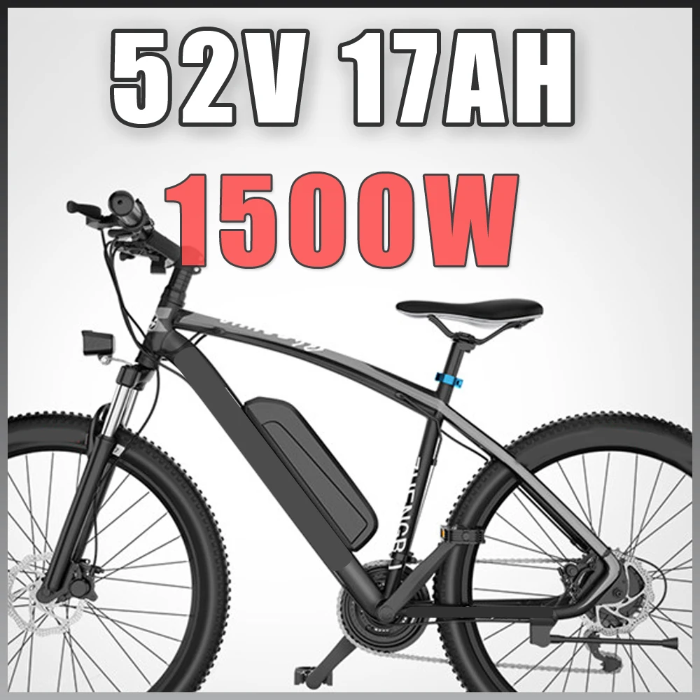 Аккумулятор Bafang для электровелосипеда, 52 в, 17 А · ч, 500 Вт, 750 Вт, 1000 Вт, 1500 Вт, BBS02, BBS03, BBSHD