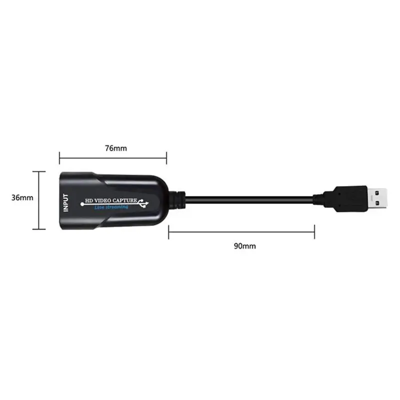 1080P 60 кадров карта захвата игр USB 2 0 к HD HDMI совместимый адаптер аудио игра захват