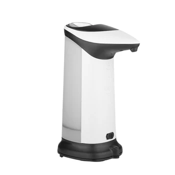 

420ml Automatic Soap Dispenser LED Lighting Large Capacity for Bathroom Kitchen Hotel 13.5x7.5x19.5cm TB Sale