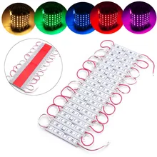 Smuxi 20 шт. светодиодный модули SMD5050 6 светодиодный s знак водонепроницаемости дизайн DIY светильник DC12V светодиодный модули для декорации для ландшафтного дизайна