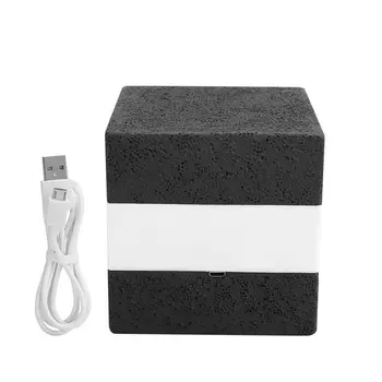 

Square-Shaped Night Light USB Rechargeable Bedside Lights Decoration for Coffee Shop Bar Ornament Children Light Decor