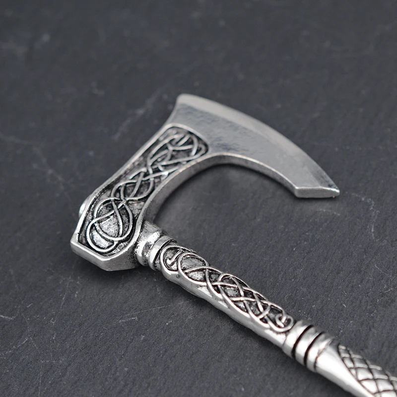 Hair Accessory Ethic Dragon Hairsticks Silver Axe Sword Hair Accessories Witch Snake Triple Moon Pentagram Hairpin Hair Stick