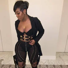 Осенний Женский Длинный блейзер, куртка, пальто, подиум, длинный рукав, кнопка, открытая спина, вечерние, женский, зимний, тонкий, сексуальный пиджак, блейзер