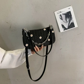 

Small Bag 2020 Popular New Shoulder Messenger Bag Female Baguette Underarm Bag Luxury Handbag Women Bags Designer channels CC GG