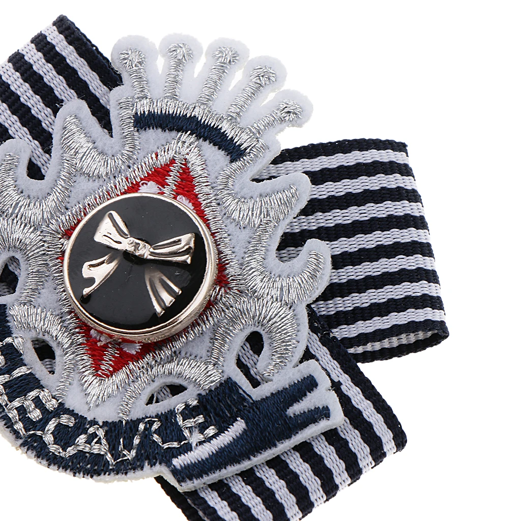 Unisex Vintage Brooches Pins British Navy Wind Badges Clothing Accessories