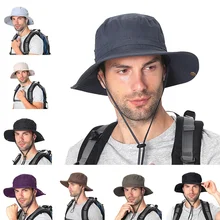 Шапка-ушанка Водонепроницаемость быстросохнущие Регулируемый козырек на открытом воздухе, в рыбацком стиле Кепки с защитой подбородка строка для рыбалки скальные туфли 8888