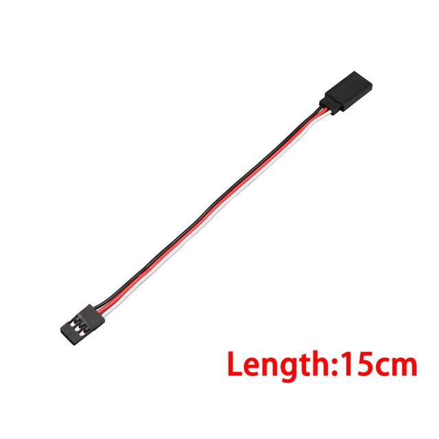 1PCS 15/30/50cm 1to1 1to 2 1 to 3 1 to 4 RC Servo Extension Wire Cable for Futaba JR Male to Female RC Model