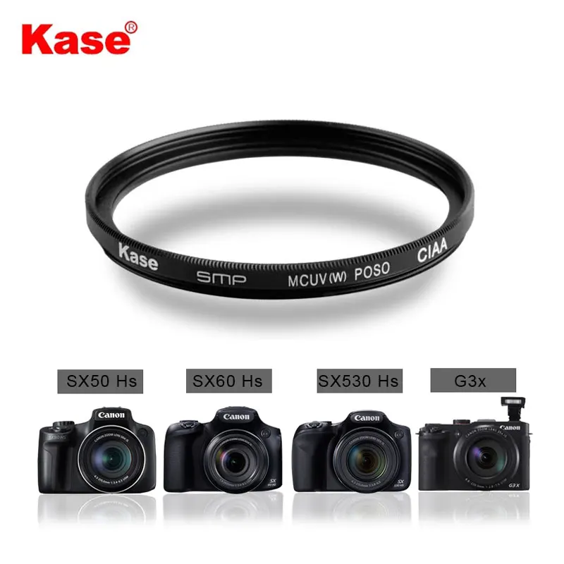 Kase B270 Rivestimento Multistrato In Vetro Ottico Pos Mcuv Ii Filtro Per Canon Sx50 Sx60 Sx70 Hs G3X