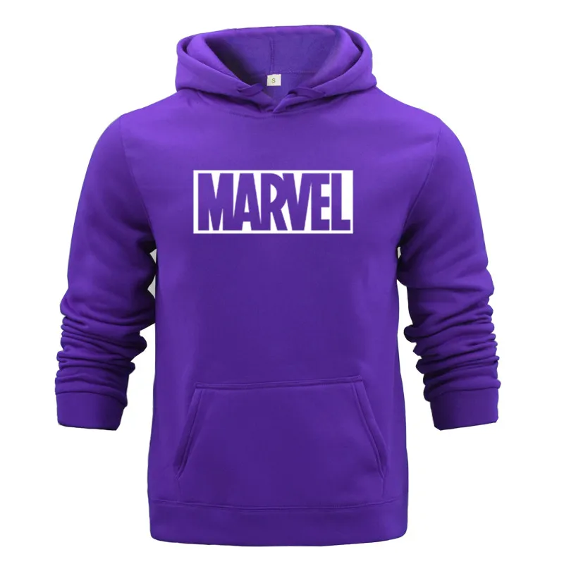 Универсальная Толстовка marvel в стиле хип-хоп, уличная одежда, свитшоты для скейтборда, Мужская/Женская толстовка с капюшоном, флисовый пуловер с карманами, толстовки, Мужское пальто 3XL