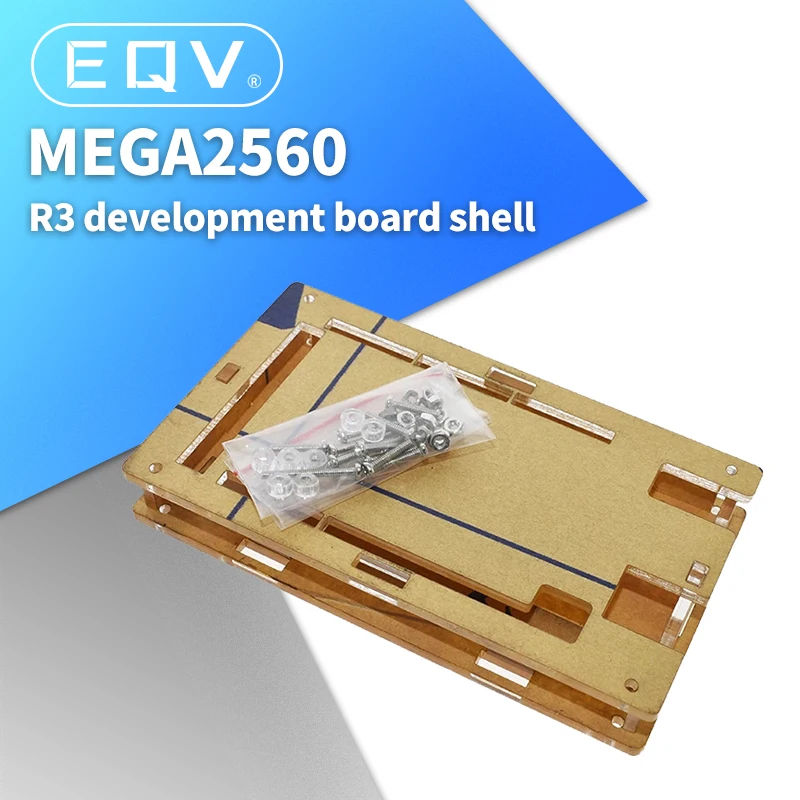 Прозрачный глянцевый акриловый корпус совместимый с arduino Mega 2560 R3 чехол |