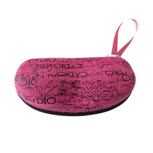 Горячая коробка для солнцезащитных очков коробка для очков с буквенным узором застежка-молния дисплей EVA очки защитный футляр Органайзер