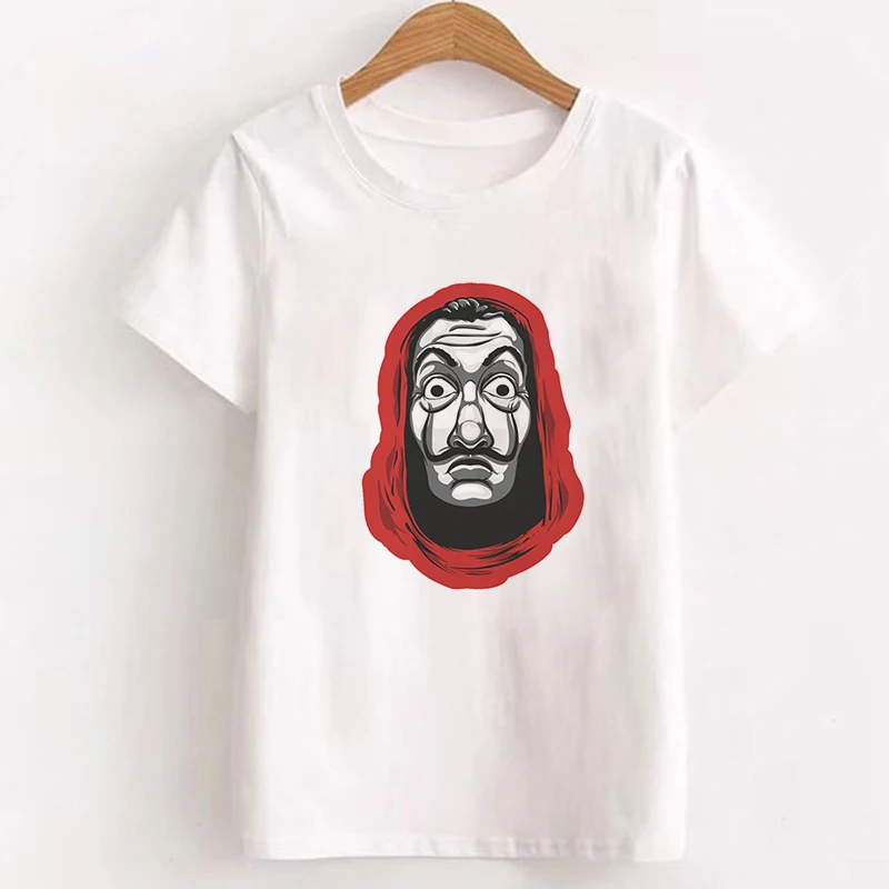 Money Heist The House Of paper, женская футболка, женская футболка с принтом BELLA CIAO, модная повседневная Летняя женская футболка