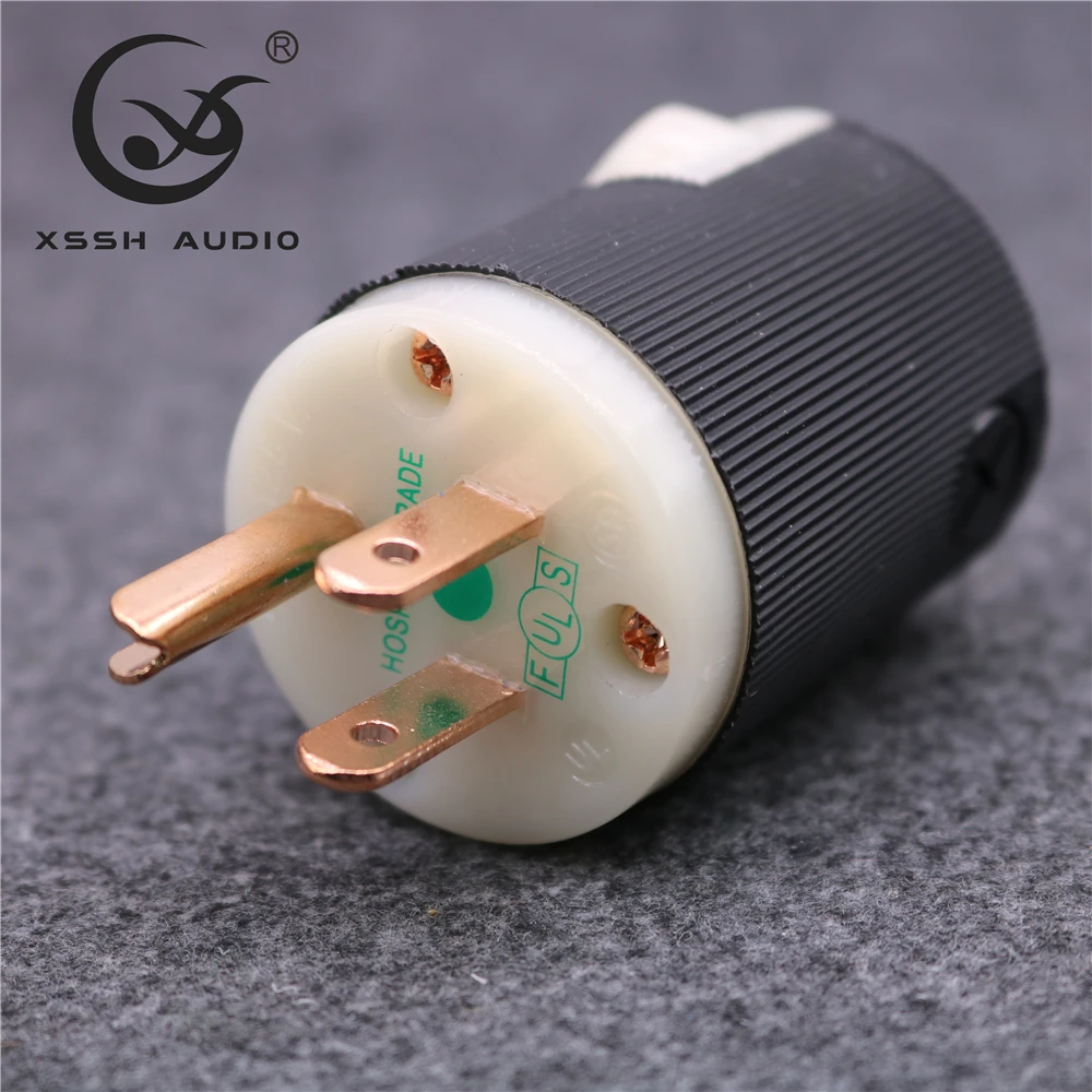 Латунный соединитель XSSH audio YIVO HIFI сделай сам для США аудиоразъем больничного