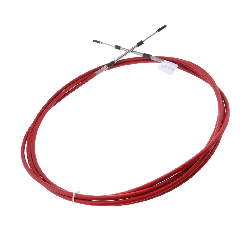 Throttle Shift Remote Control Box Cable (8-26FT)  For Yamaha for Honda Outboard, Boating Accessories